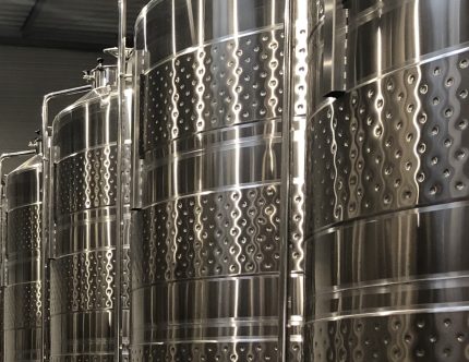 Installation complète inox vinification
